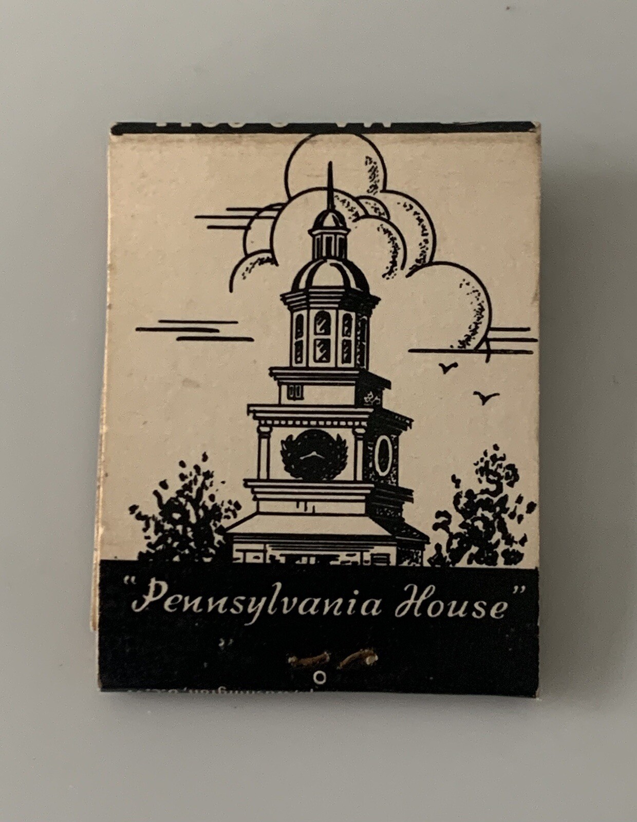 United States ~ Naval Station ~ Norfolk Virginia ~ Vintage Matchbook Cover ~