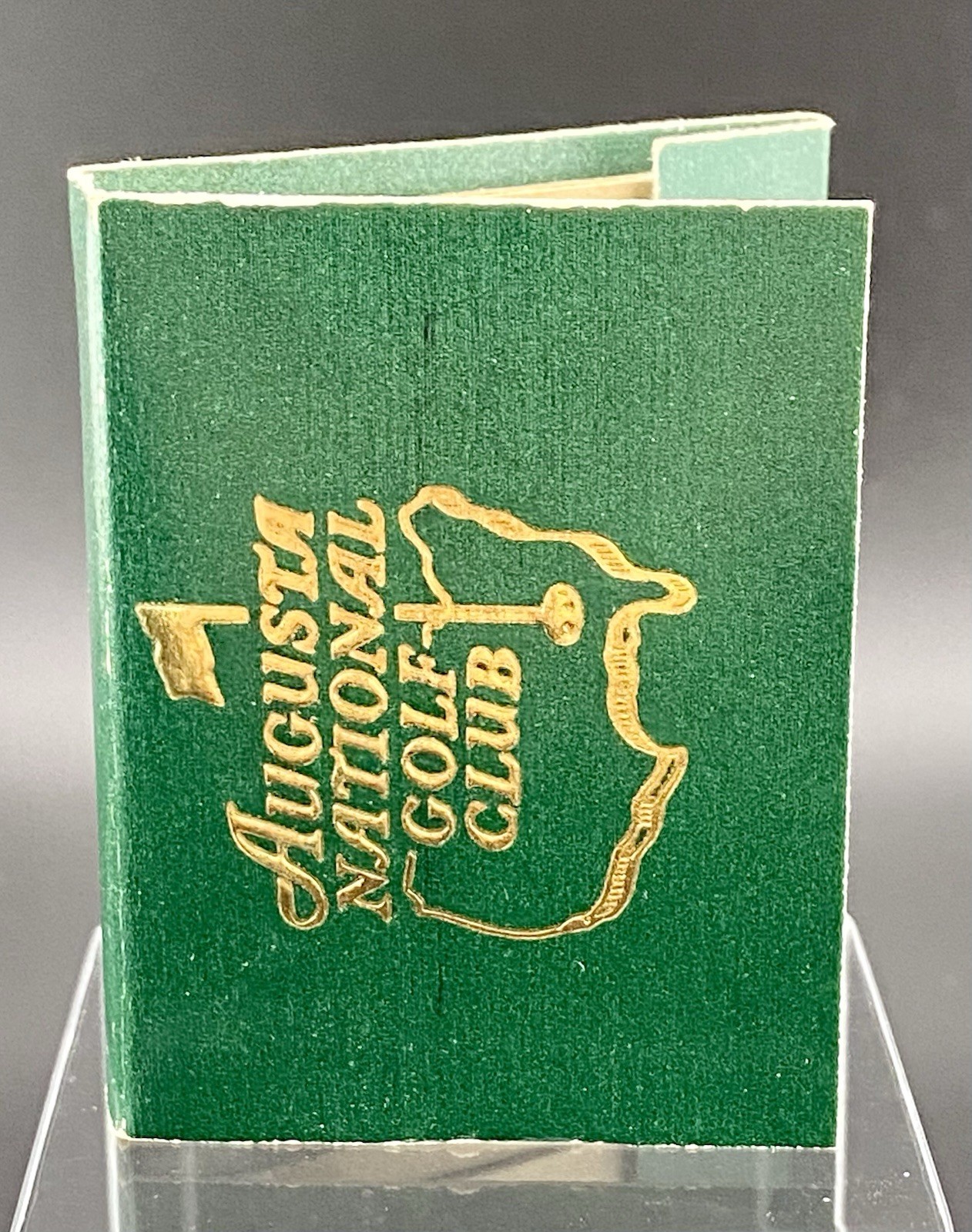 VTG Members Only Augusta National Golf Club Green Matchbook, New Old Stock.
