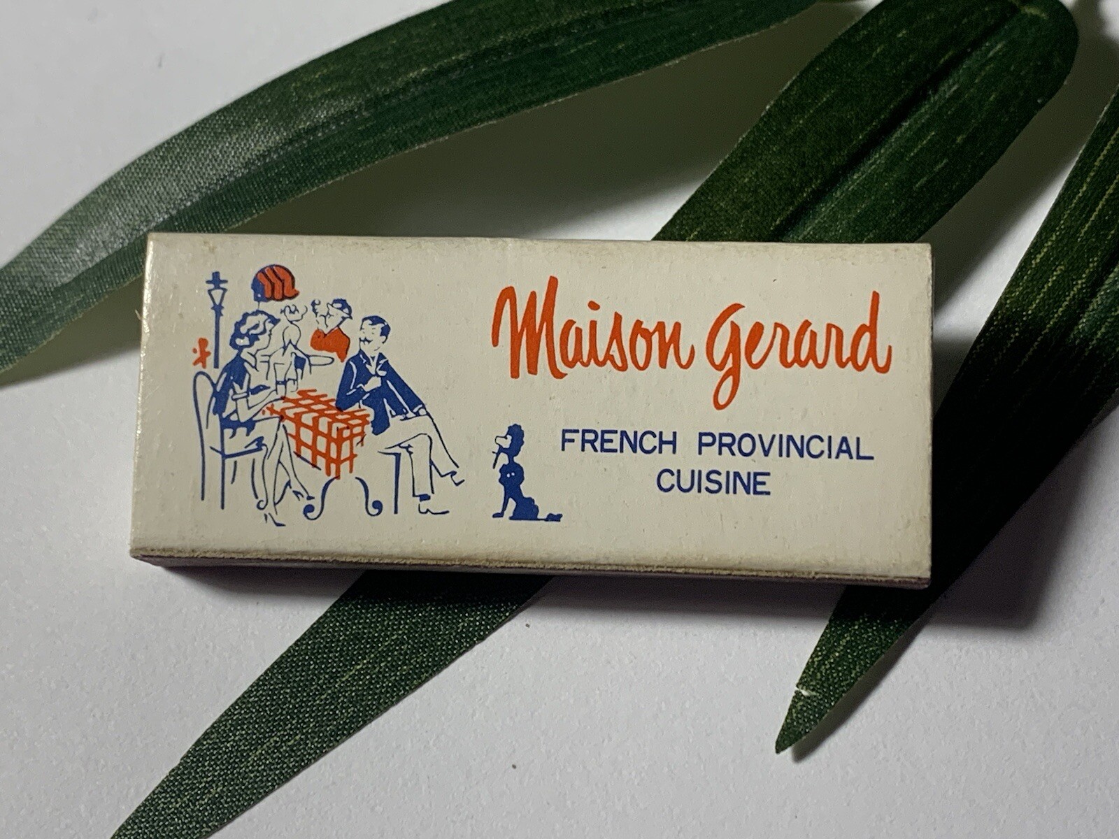 Beverly Hills CA ~ Restaurant ~ Maison Gerard ~ Vintage Matchbox