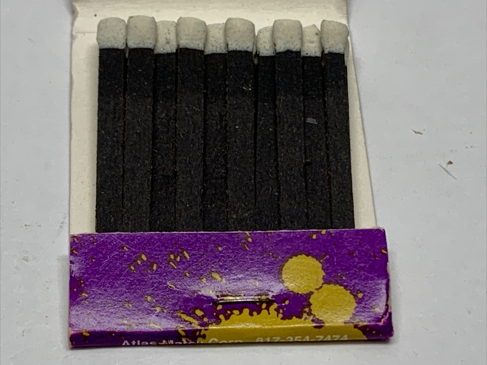 Vintage Matchbook Cafe’ TuTu Tango Orlando & Miami, Fl Atlanta, Ga gmg