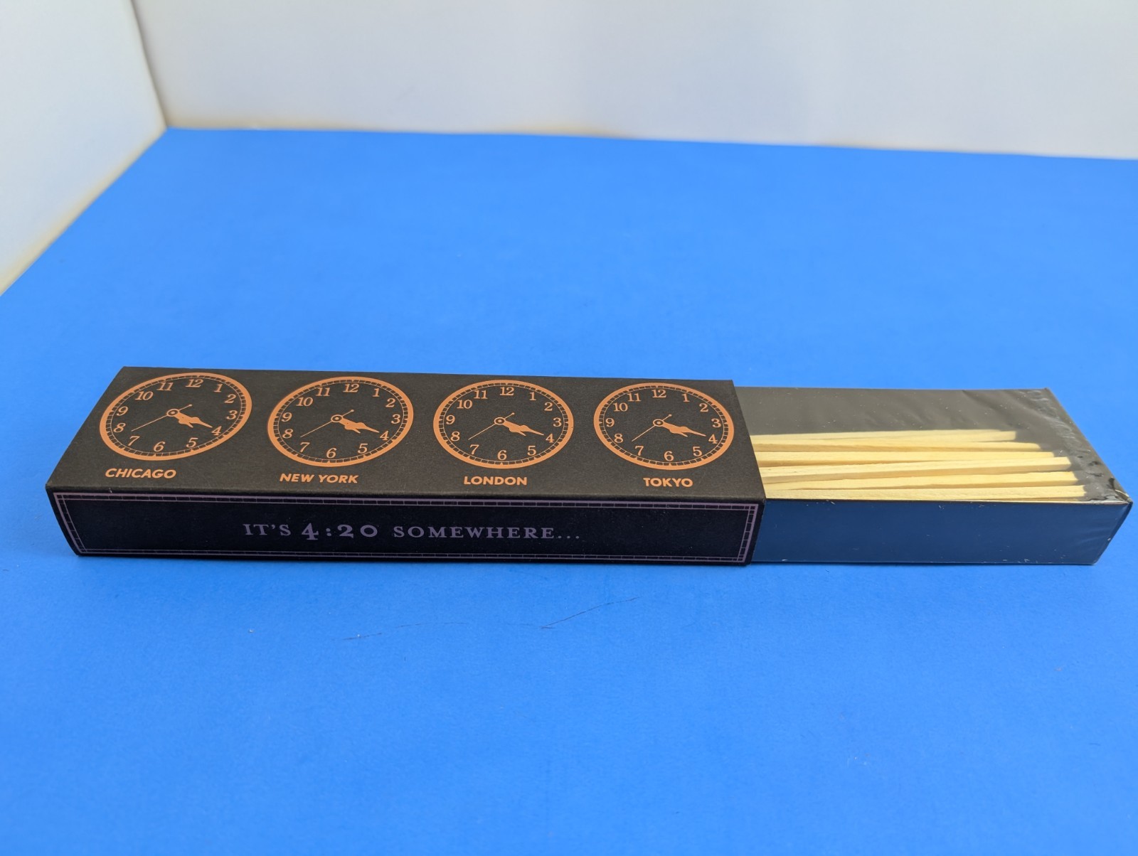 Matchdaddy Black Extra Long Matches 8″ Its 4:20 Somewhere