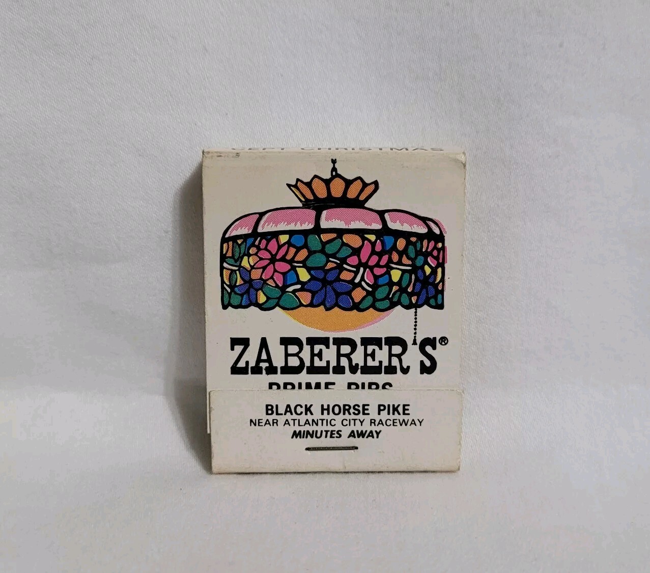 Vintage Matchbook Zaberer’s Restaurant Black Horse Pike New Jersey Advertising
