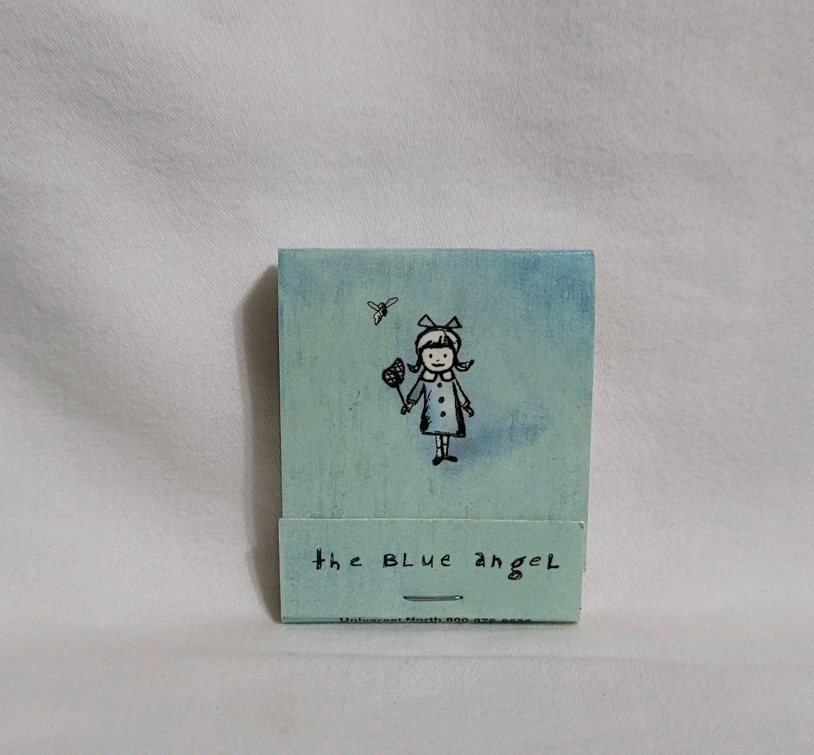 Vintage Matchbook The Blue Angel Restaurant Philadelphia PA Advertising Full