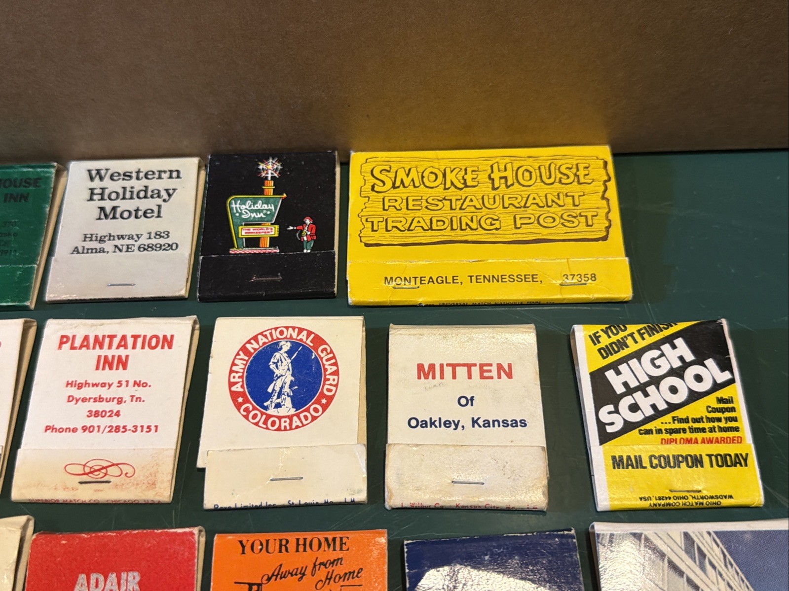 Vintage Matchbooks Lot Of 25+ Various Subjects,