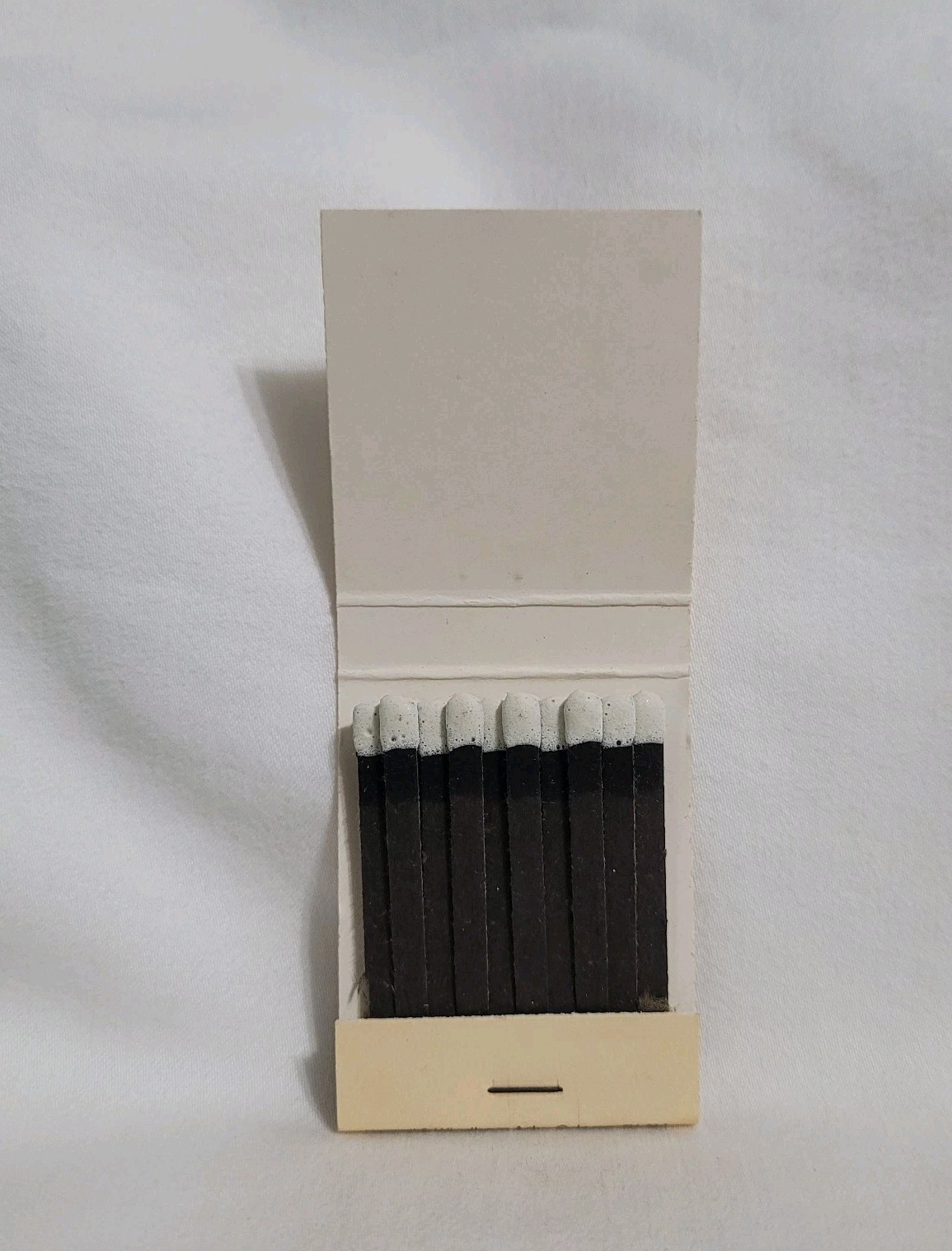 Vintage Matchbook Black Diamond Oyster Bar Restaurant Texas Advertising