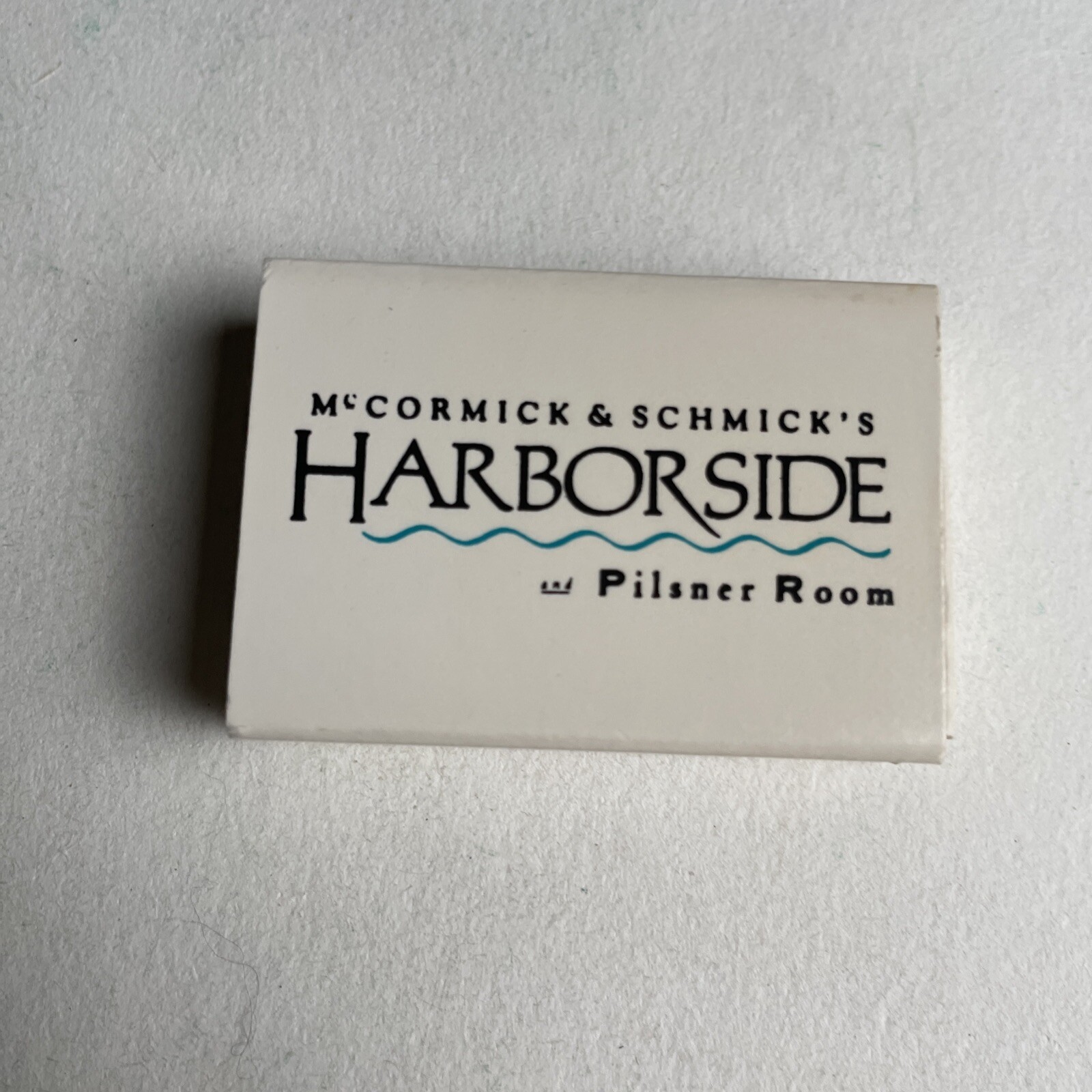 Vintage McCormick Schmick’s Harborside Pilsner Matchbook Portland Oregon