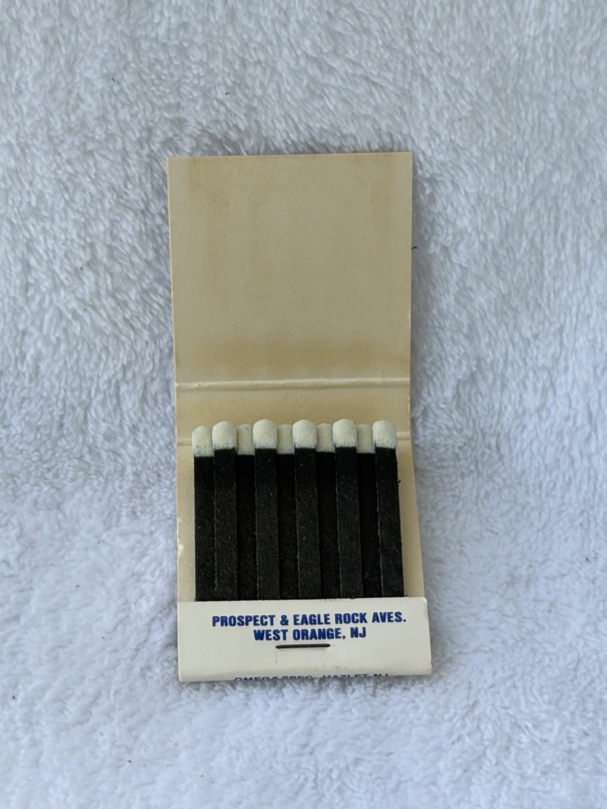 Vintage PALS CABIN Restaurant matchbook; Unstruck NOS; West Orange, NJ