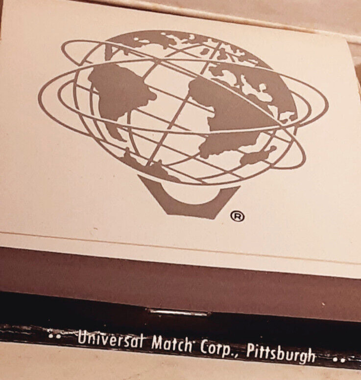 MATCHBOOK 1964-65 NEW YORK WORLD’S FAIR UNISPHERE UNITED STATES STEEL USS Unused