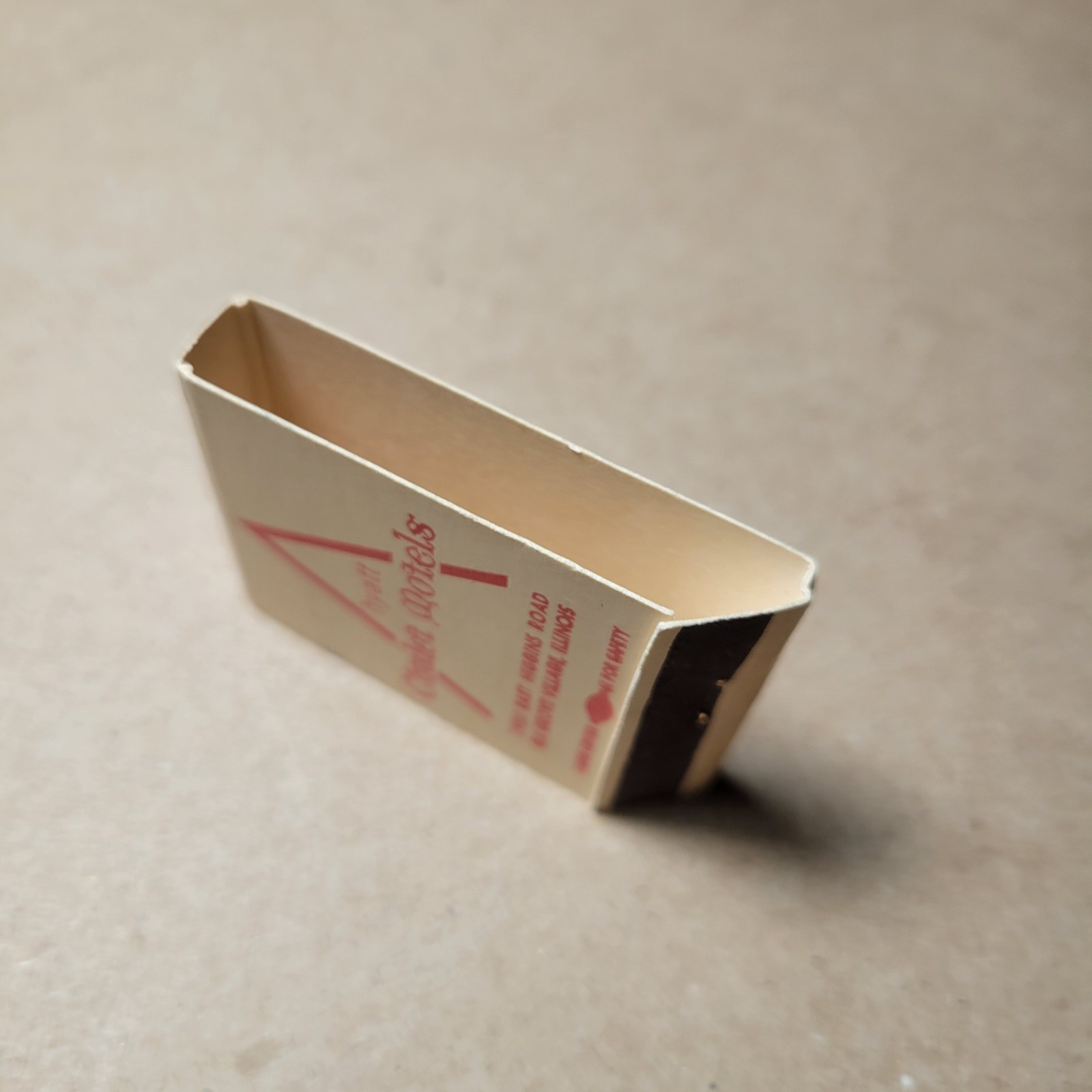 Matchbook Cover Chalet Motels Lander’s Elk Grove Village IL Illinois
