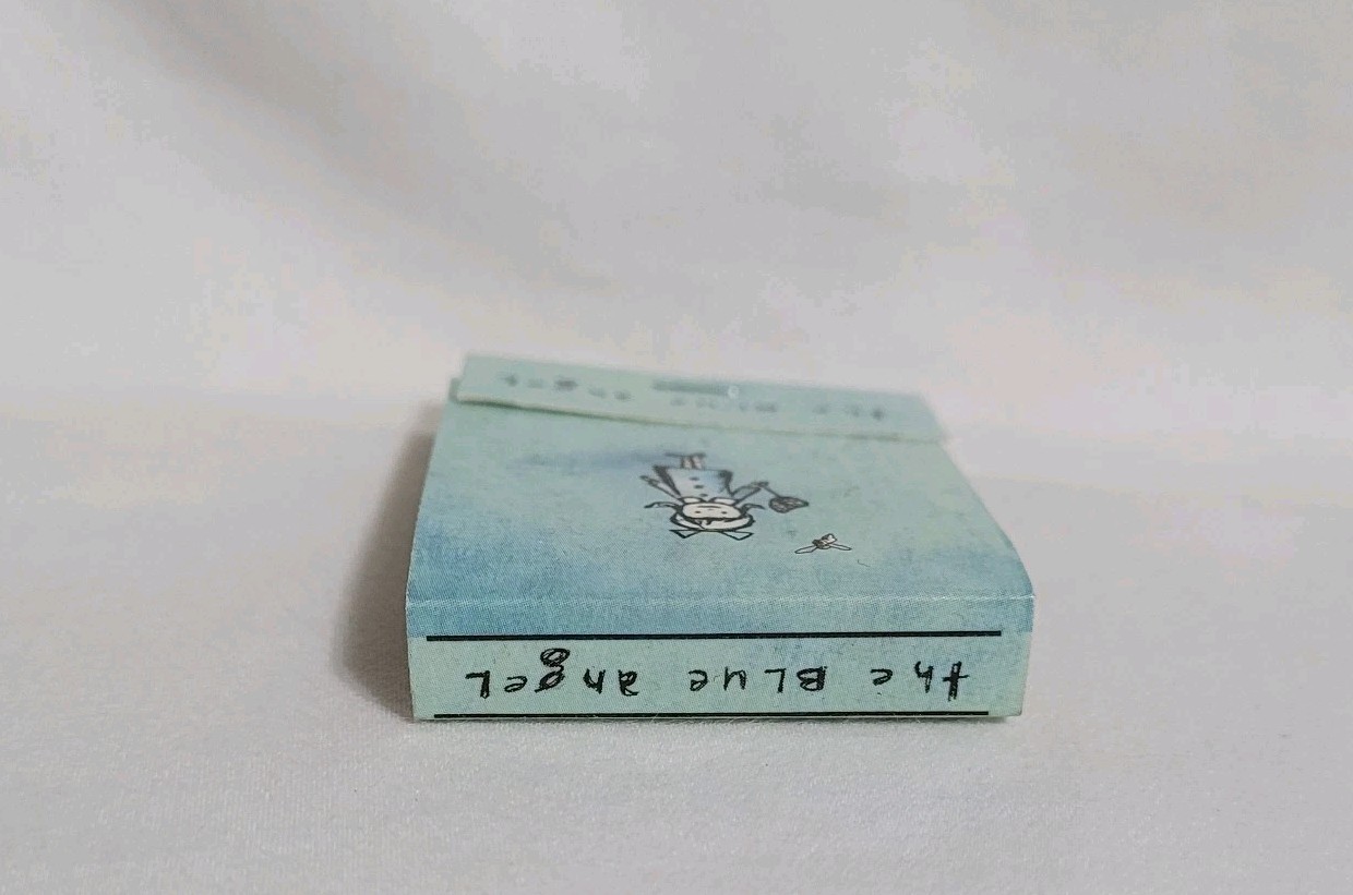 Vintage Matchbook The Blue Angel Restaurant Philadelphia PA Advertising Full