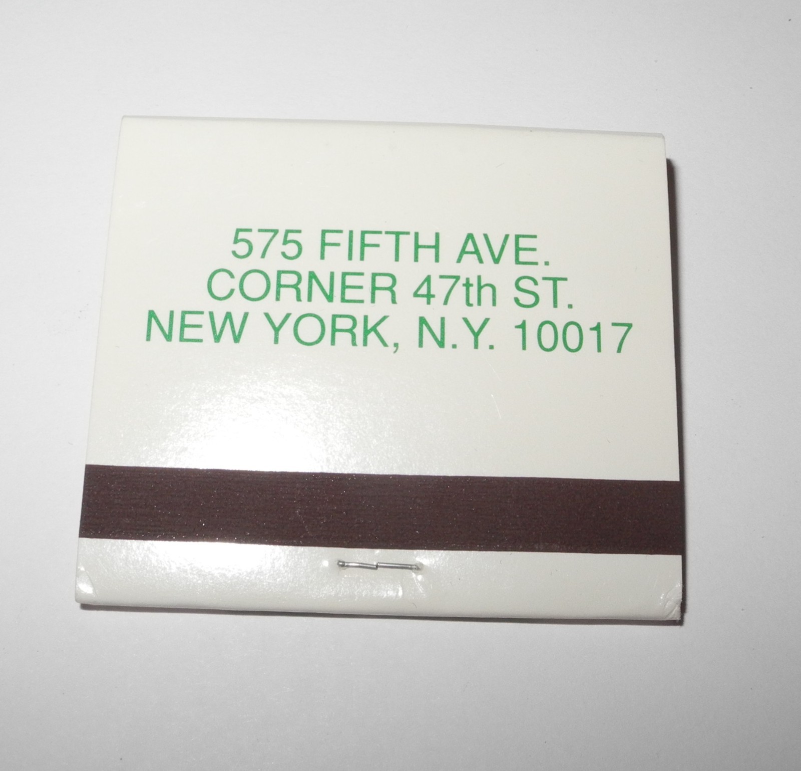 Vintage Baseball Rusty Staub Restaurant Lounge Souvenir Pin Matchbook Match