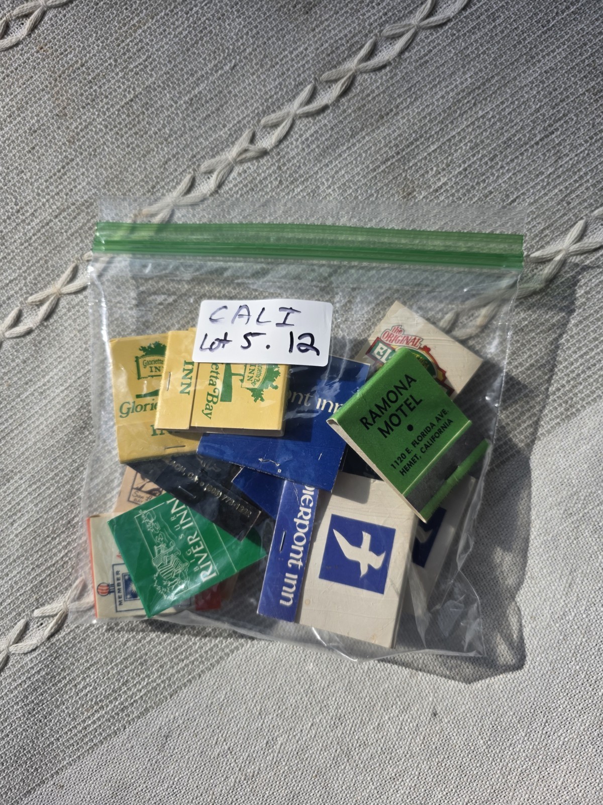 VTG California Matchbooks Lot 12 Unstruck Hotels Inns Pierpont El Torito