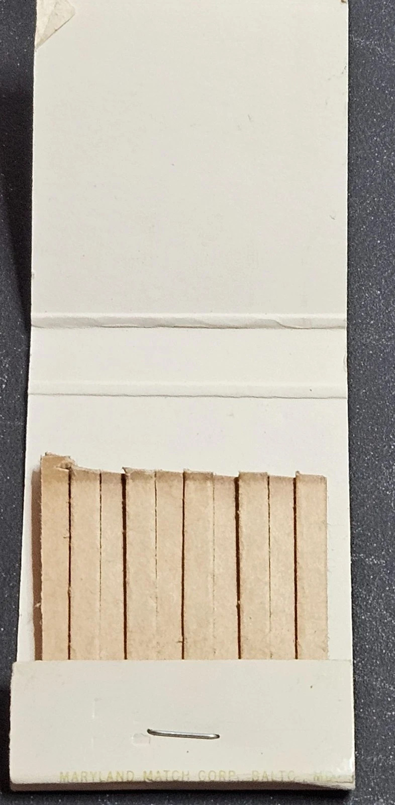 Vintage Matchbook United States of America Seal Maryland Match Corp Baltimore