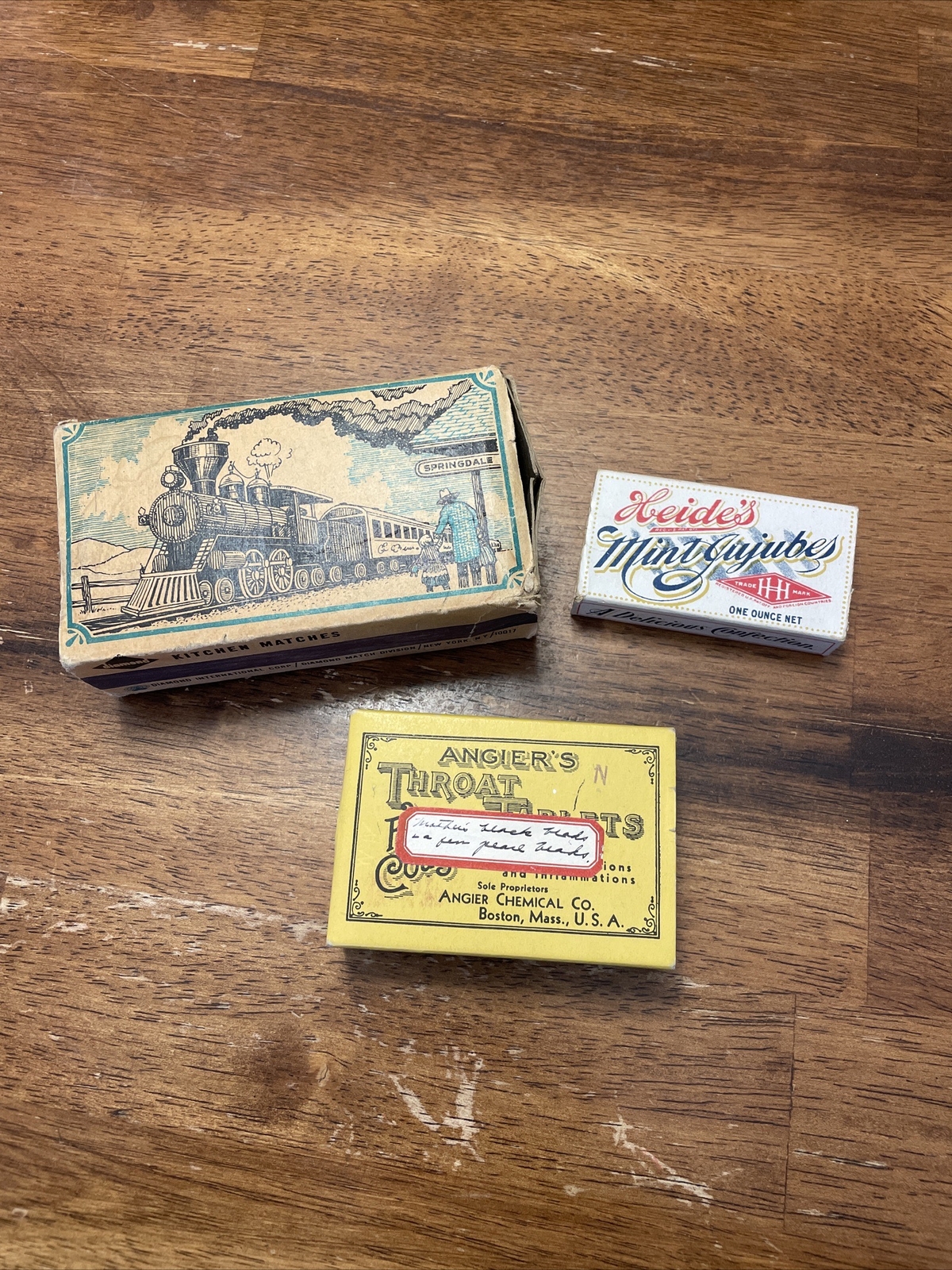Vintage Cardboard Box lot