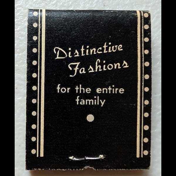 Feature Matchbook Full Book Maurice L. Rothschild / Young-Quinlan Co. Minneapoli