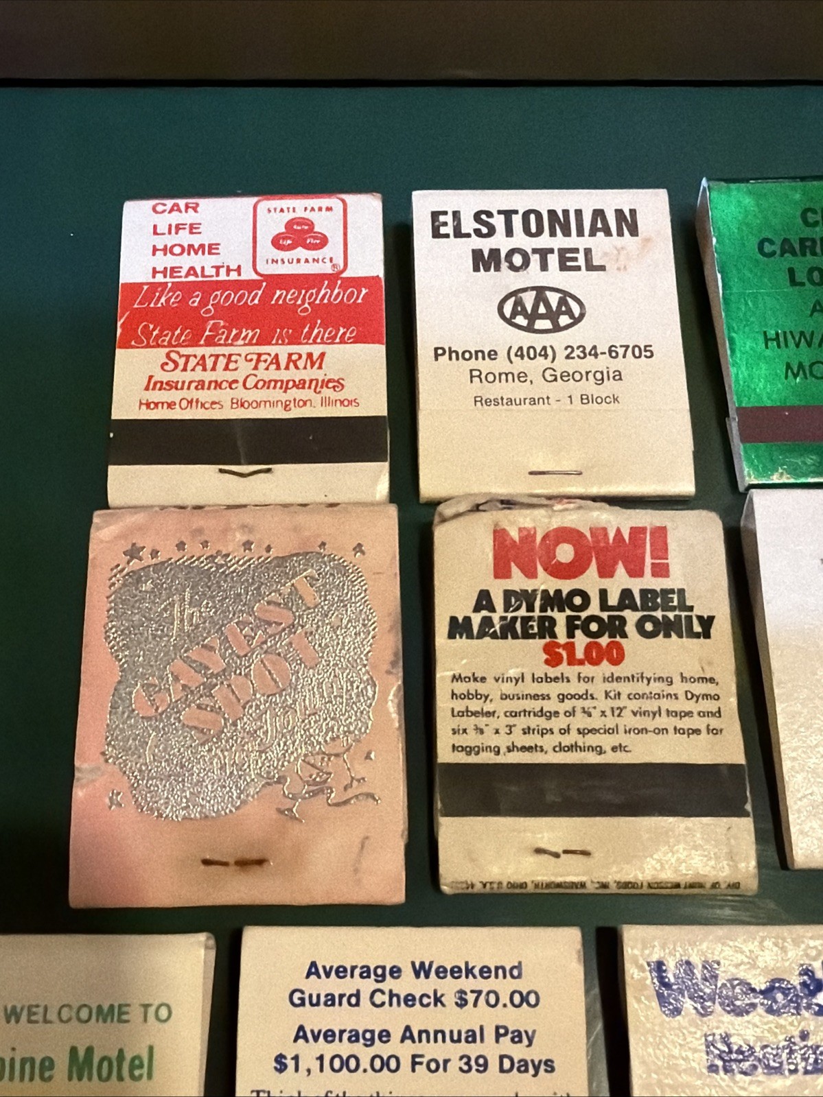 Vintage Matchbooks Lot Of 25+ Various Subjects,