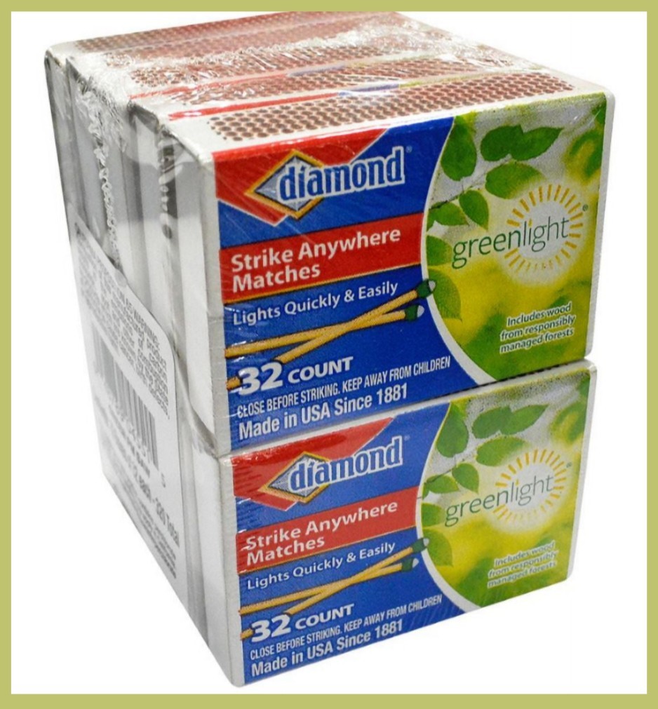 (10 Pack) Diamond Strike Anywhere Matches Penny Matches Camping 320 Total New
