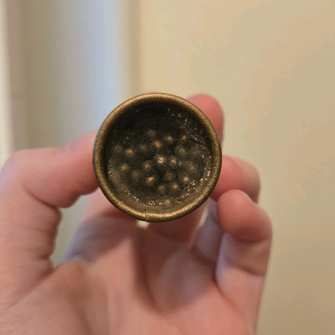 Vintage Golden Cameos Stick Matches in Original Cardboard Canister