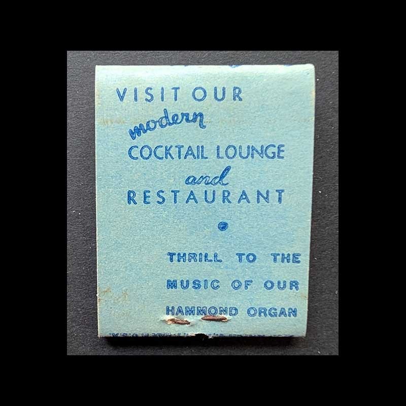 Feature Matchbook Full Book Forty-Forty Cocktail Lounge Roslindale, MA