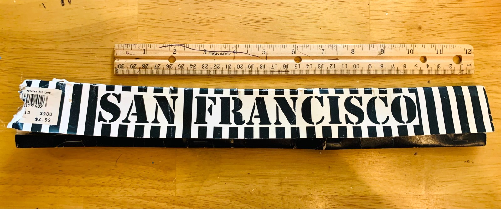 Vintage Matchbook San Franscico CA Alcatraz Federal Prison AD Full 15″ Damage