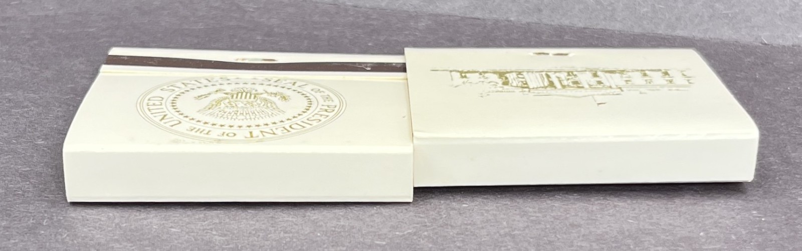 1960’s President Of The United States Of America Matchbooks White House Set of 2