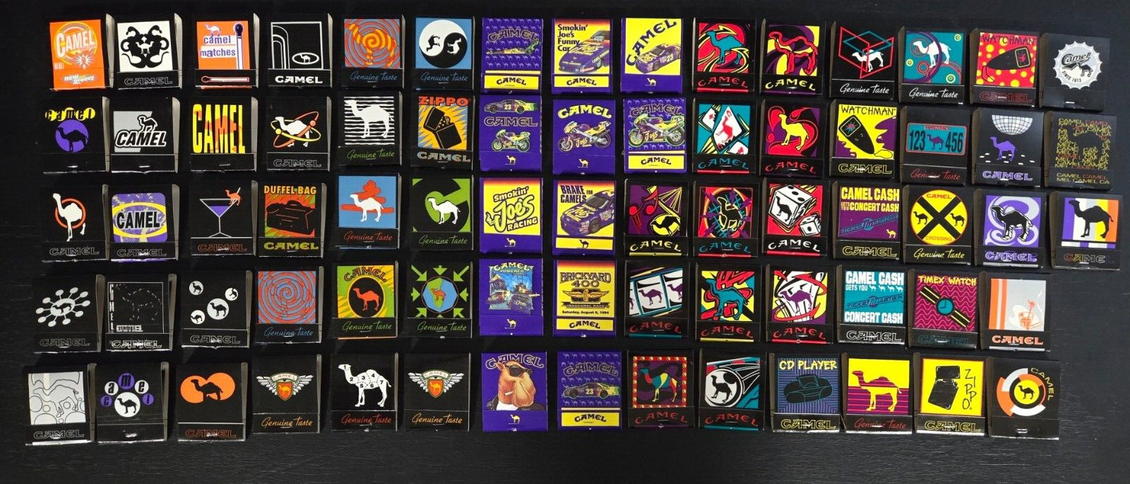 Lot Of 20 Vintage Unused FULL Camel Matchbooks Matches From 1991-2008 Look!