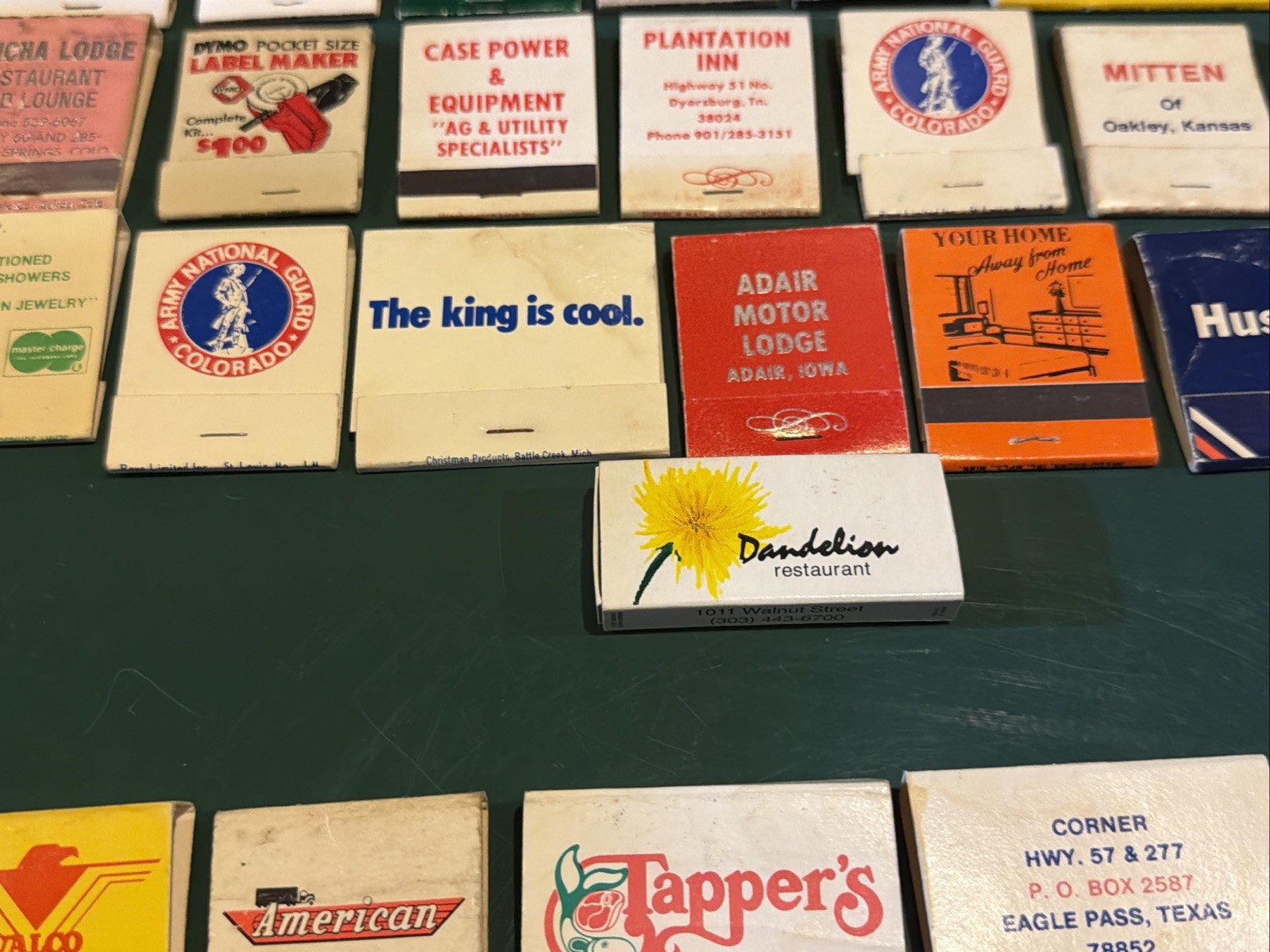 Vintage Matchbooks Lot Of 25+ Various Subjects,