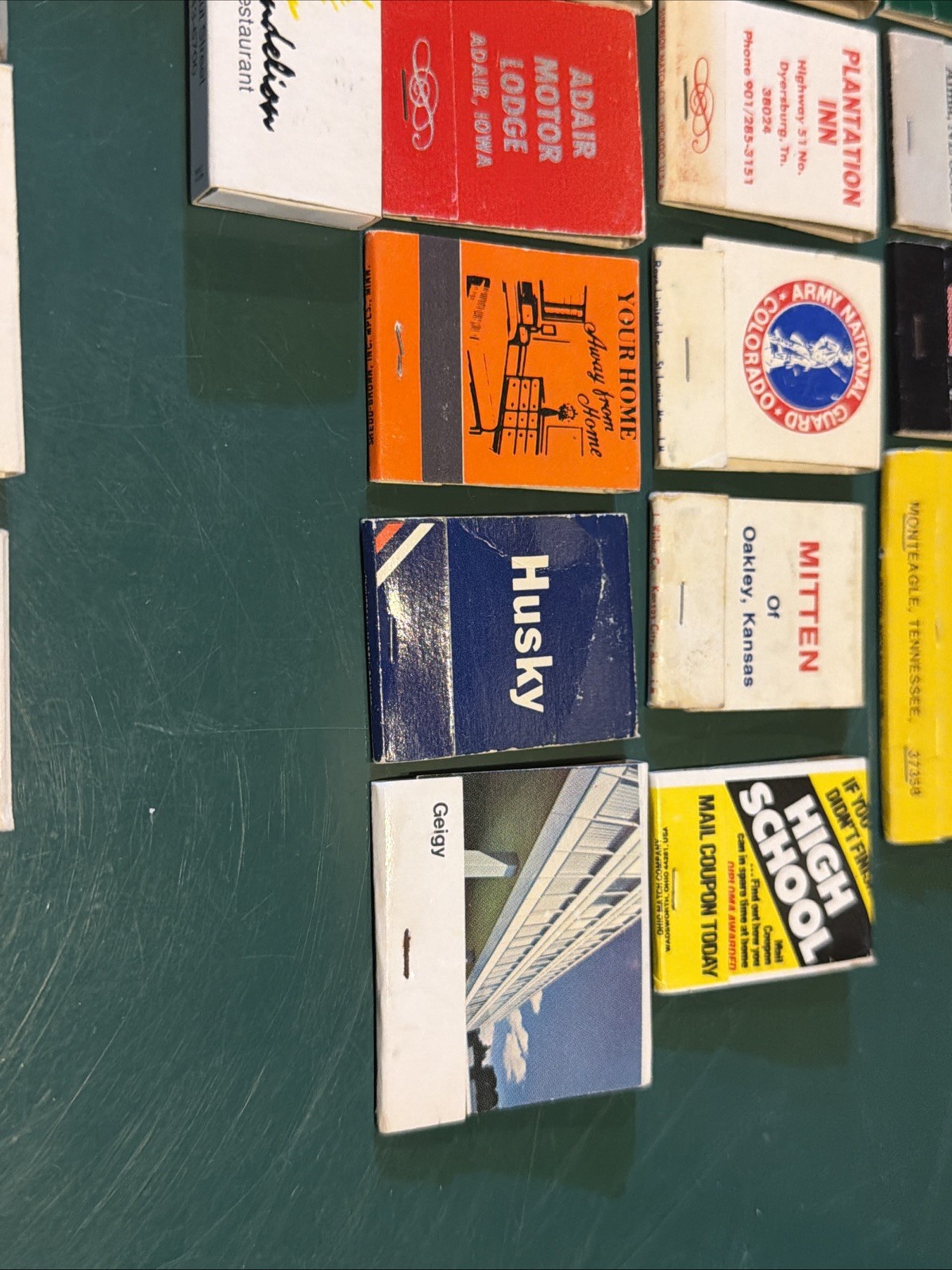 Vintage Matchbooks Lot Of 25+ Various Subjects,