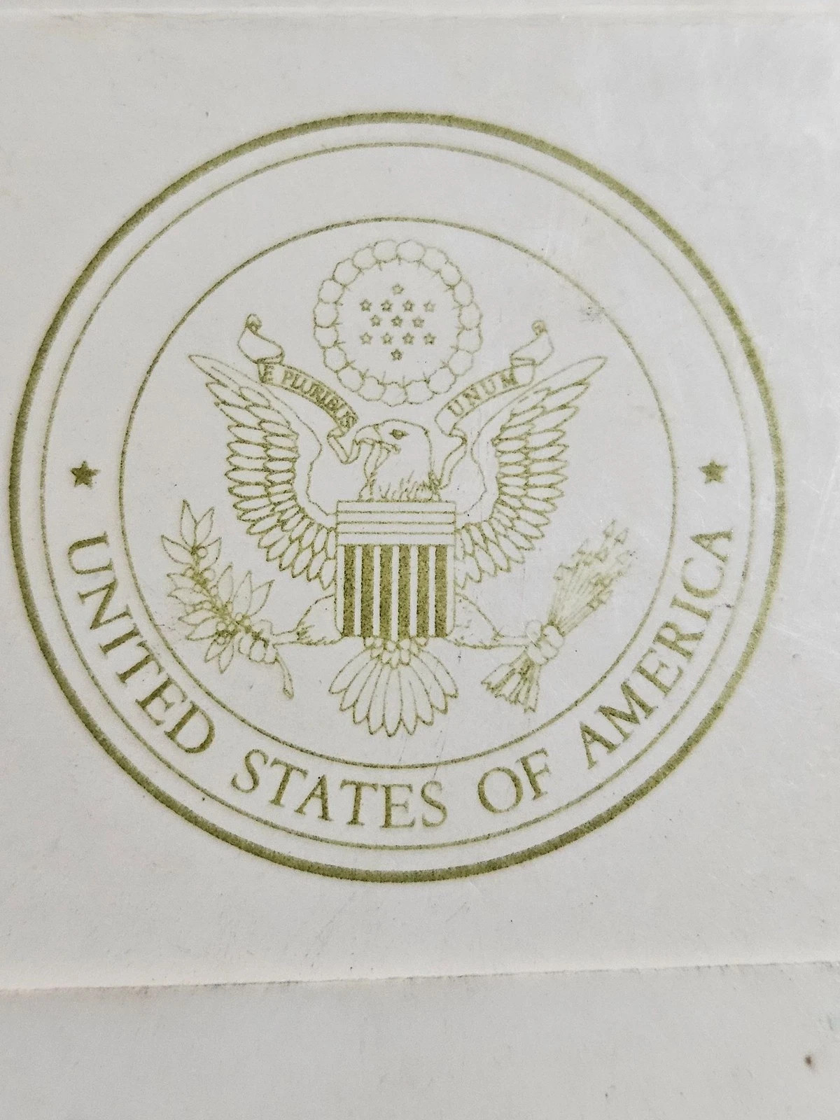 Vintage Matchbook United States of America Seal Maryland Match Corp Baltimore