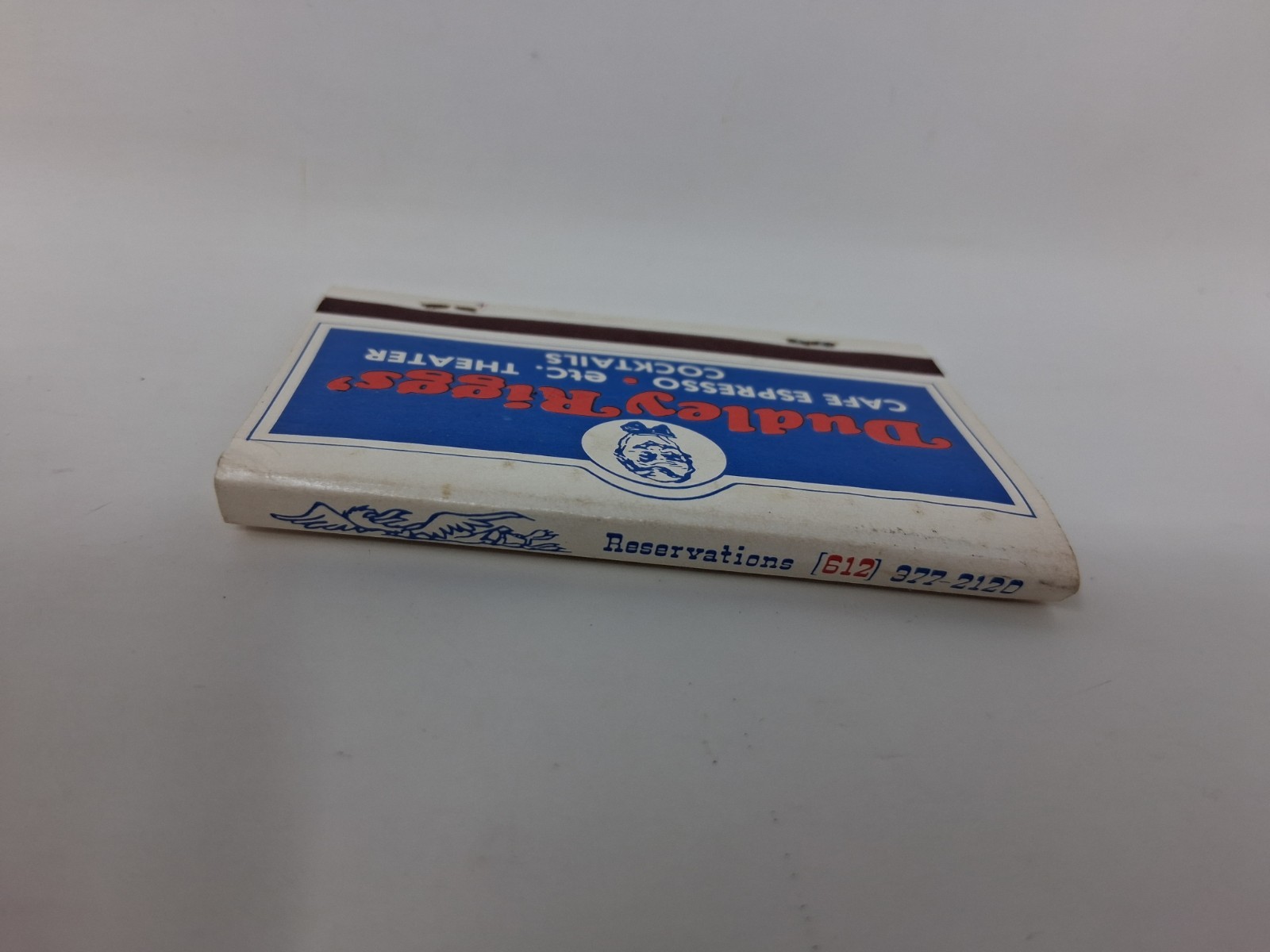 Vintage Matchbook Dudley Rigg’s E.T.C Brave New Workshop Experimental Theatre Co