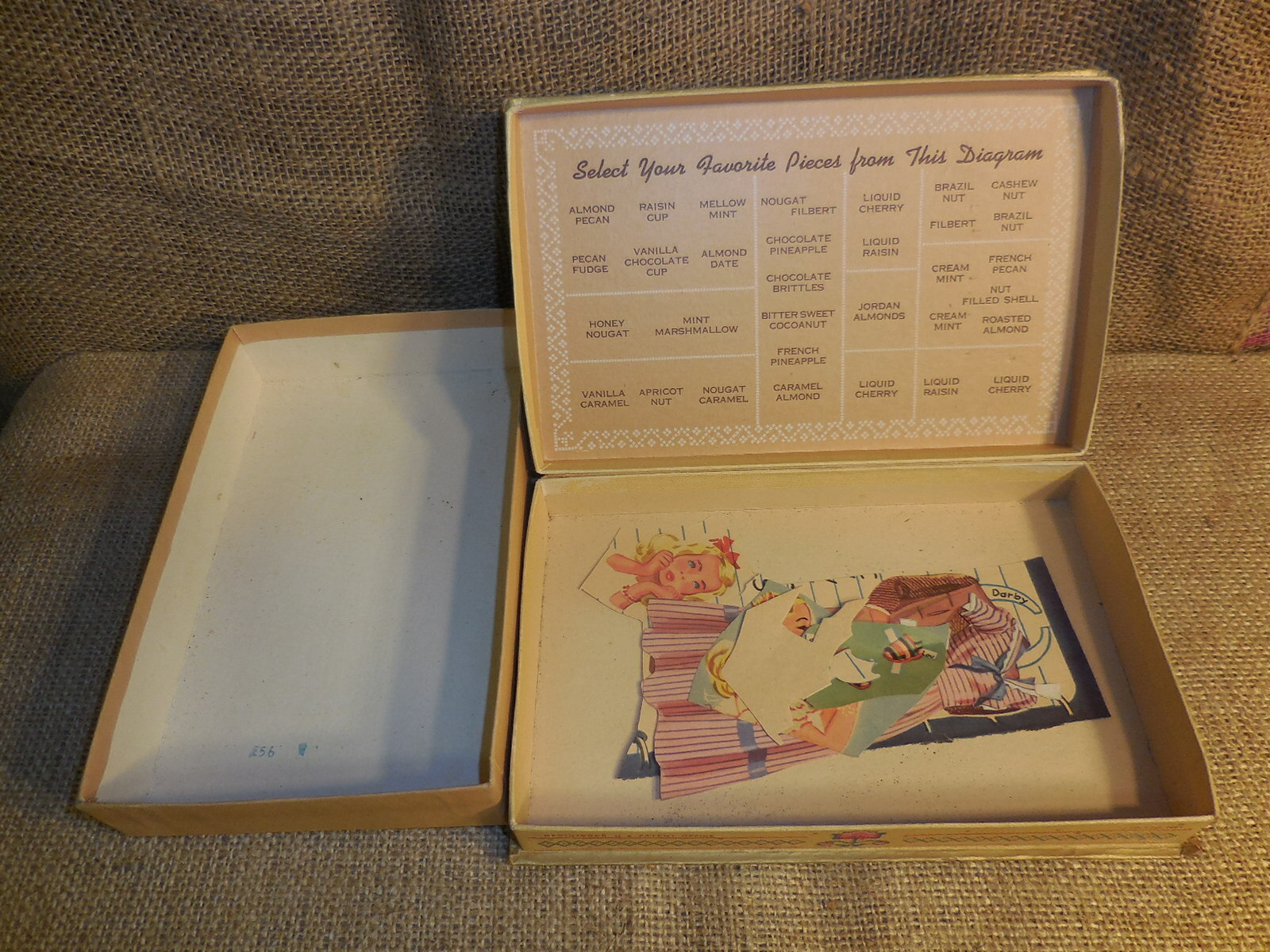 lot of Vintage Matchbox and hotel soaps,cardboard advertising case included