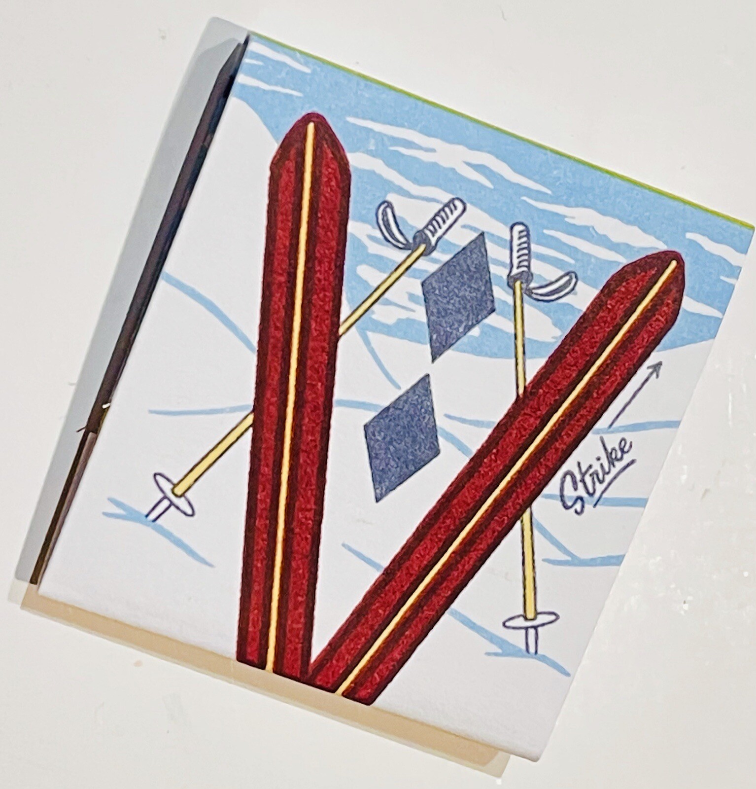 Feature Matchbook “The Bunny Hill” MCM Design Ski Bunny