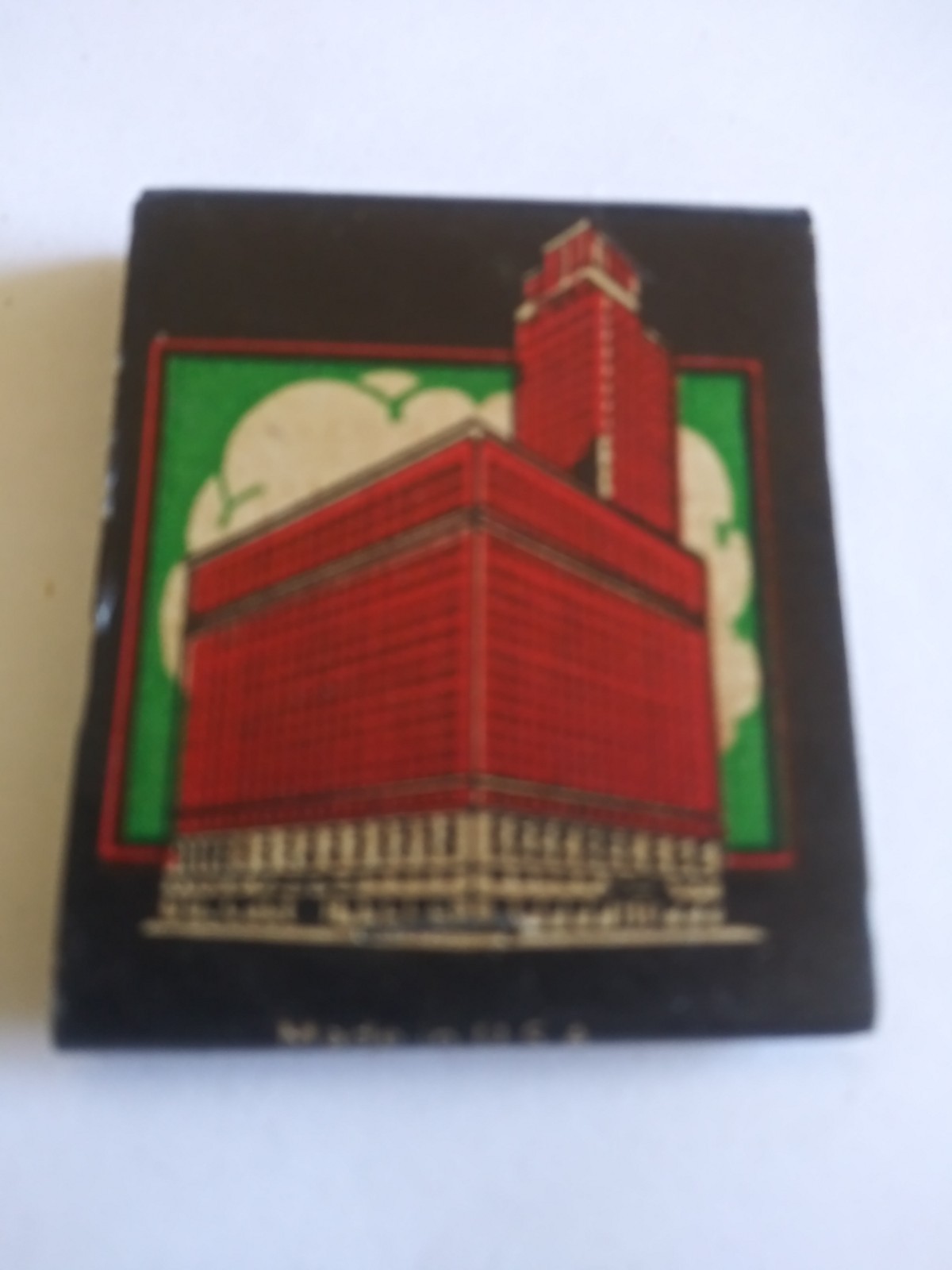 Vintage Matches From Morrison Hotel Chicago Illinois Rare Black Cover.
