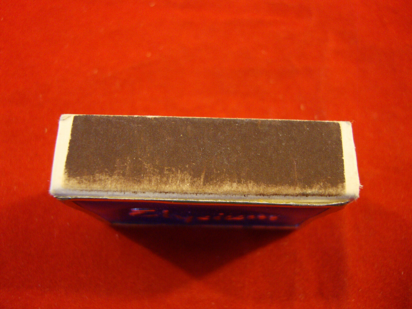 Vintage Small Matchbox from “Elysium” Unstruck w/Black Tip Matches-Made Sweden