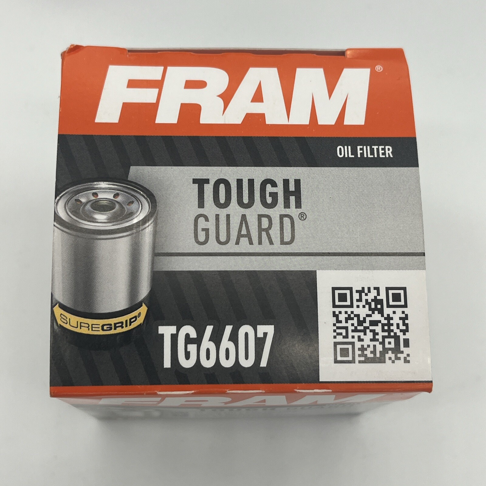 2 New Fram Oil Filters TG6607 Tough Guard Spin-On Filter with SureGrip 2 Filters