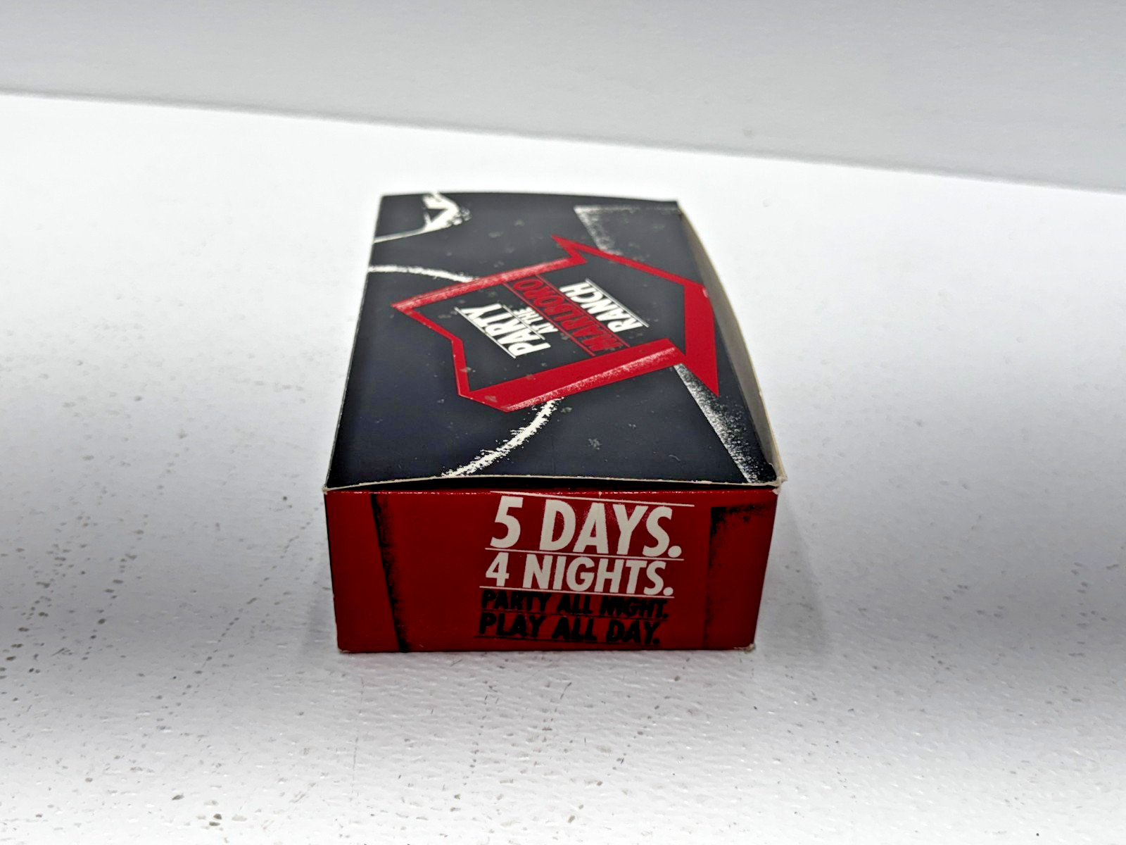RARE FIND🚨Party At The Marlboro Ranch 1998 Matchbooks Black Red Matches Box
