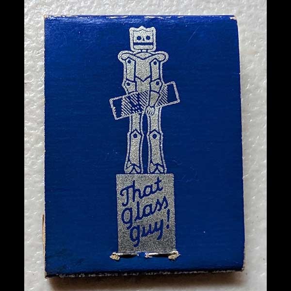 Feature Matchbook Full Book Fulton Glass Company Matchbook Hartford City, IN
