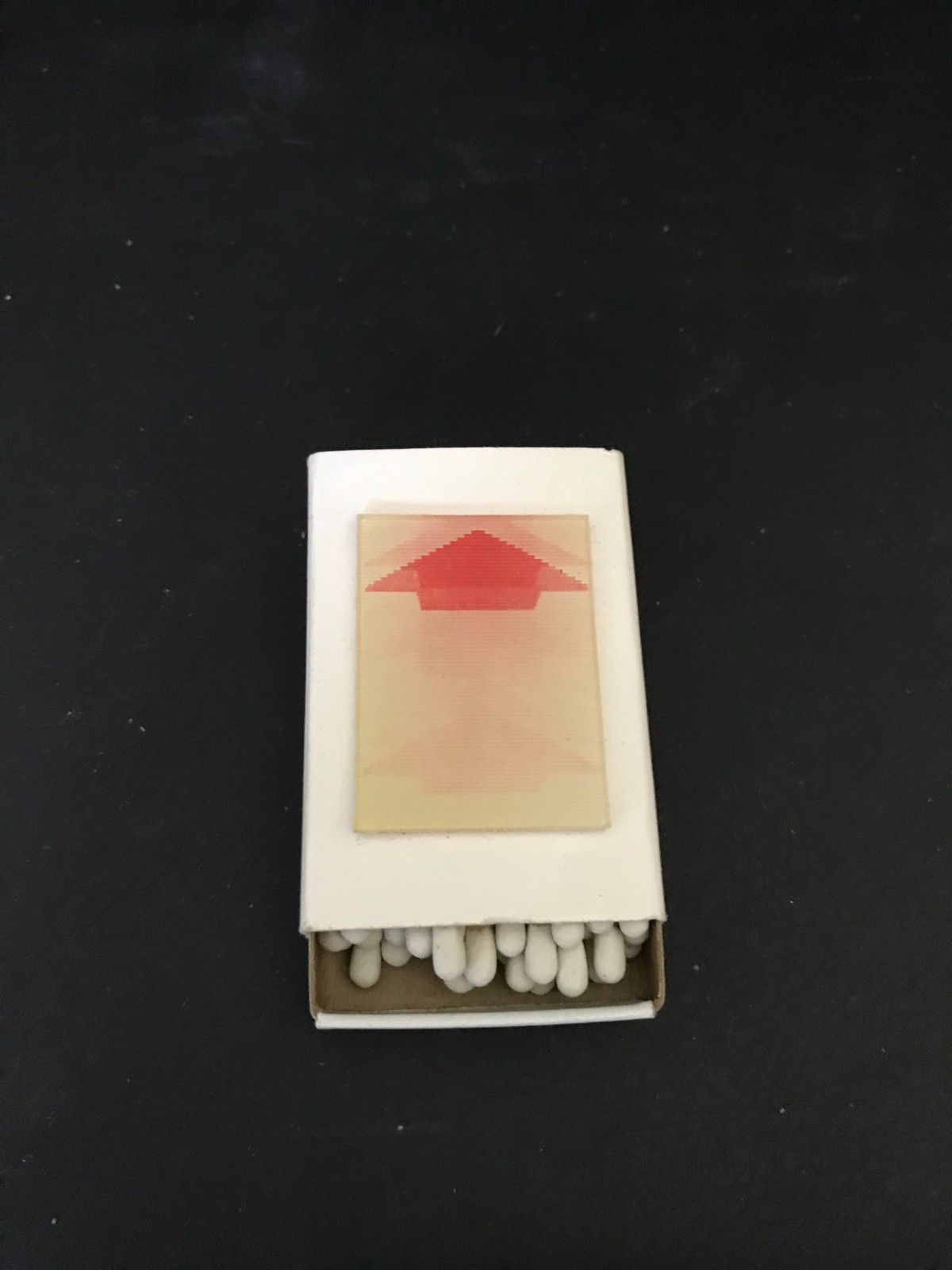 Cardboard Matchbox with Moving Pattern – A aga