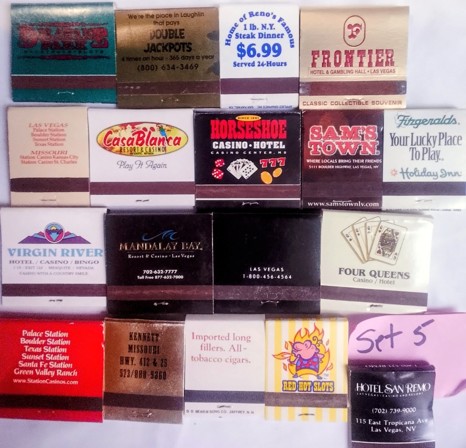 Lot of Vintage Matchbooks