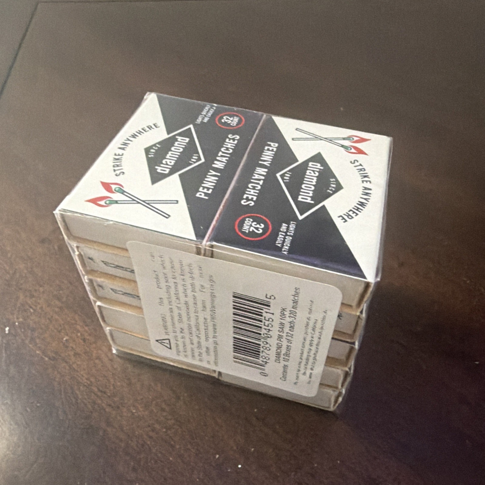 (10 Pack) Diamond Strike Anywhere Matches Penny Matches