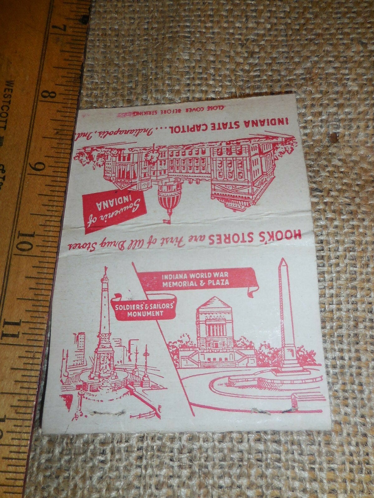 lot of Vintage Matchbox and hotel soaps,cardboard advertising case included
