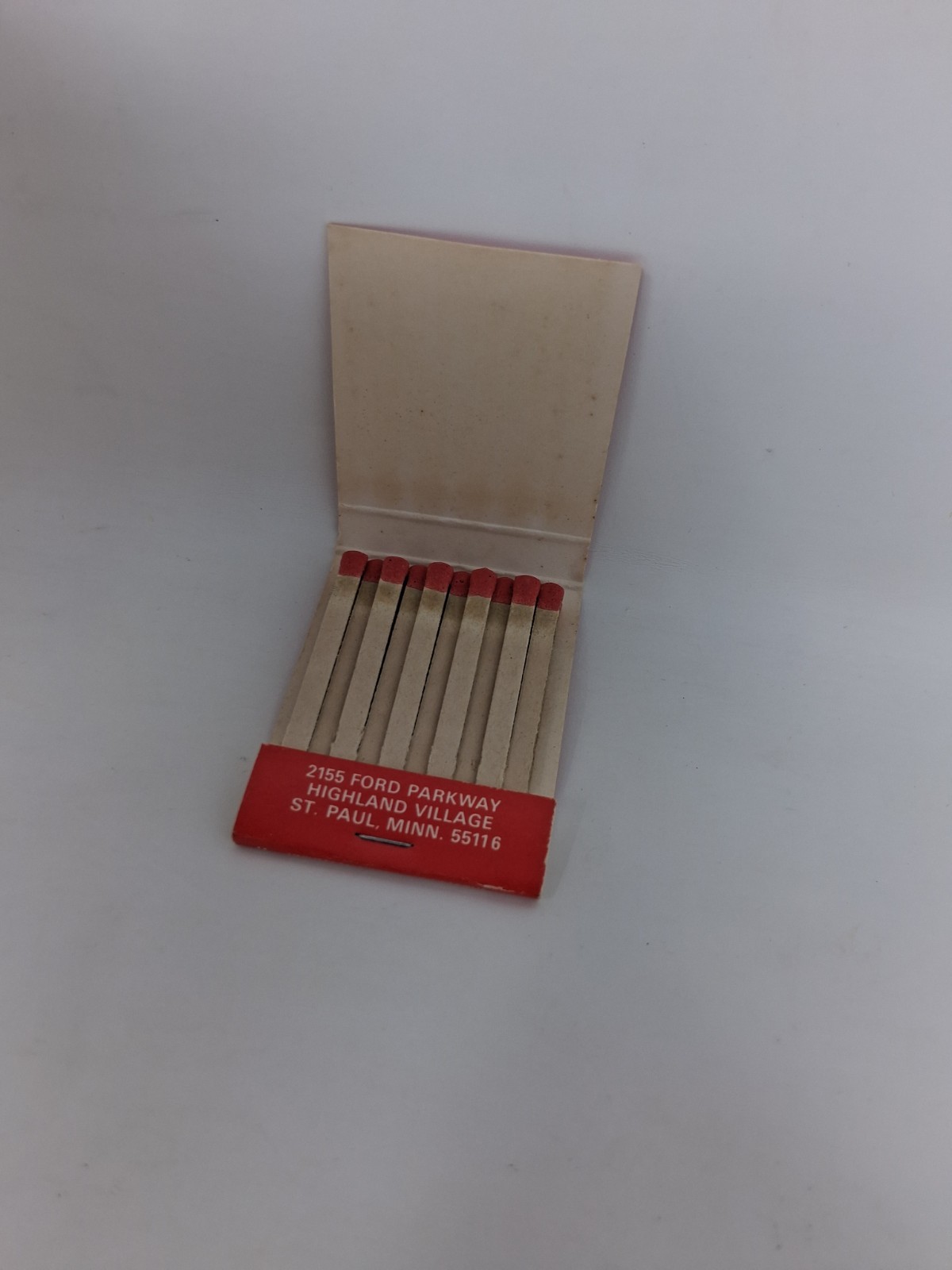 Vintage Minnesota Matchbook: “ Pudge’s ” St Paul, MN