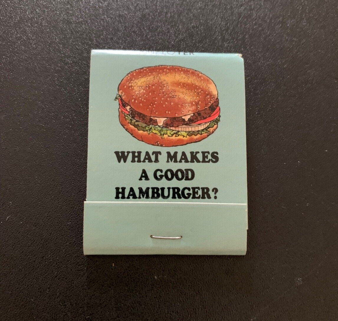 Vintage Matchbook Jack in the Box Ralston Purina Co 1970’s San Diego, CA matches