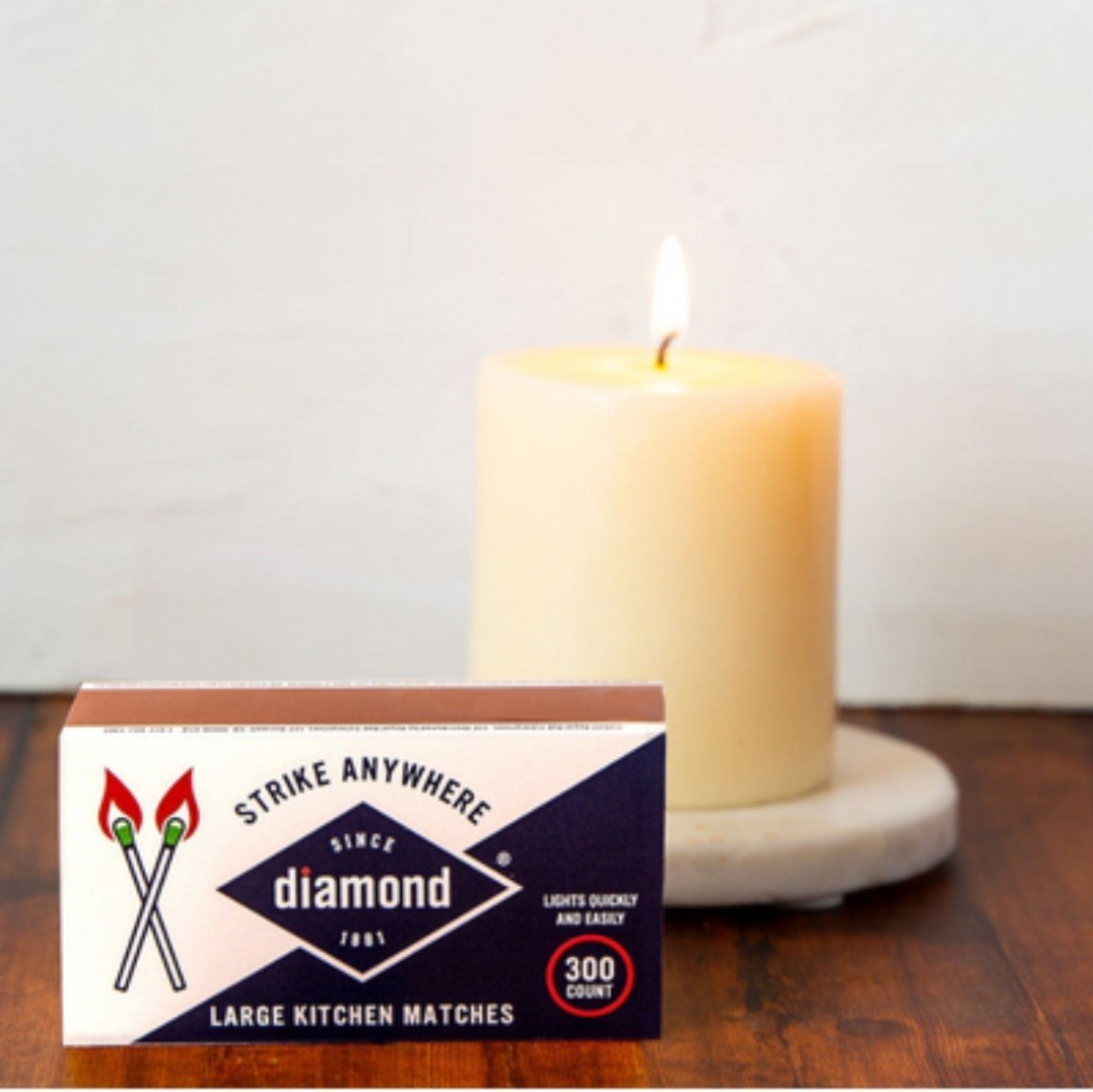 (5 Boxes) Vintage Diamond Strike Anywhere Matches 300ct Total 1500 Free Shipping