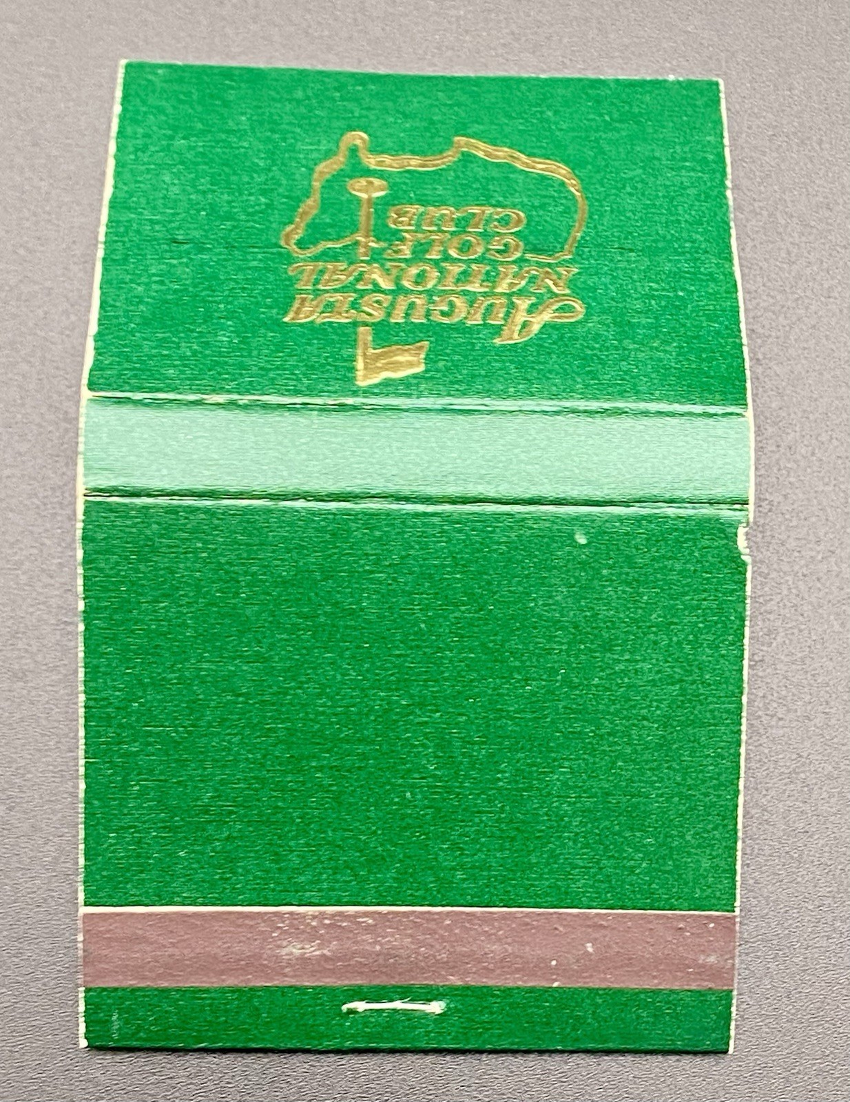 VTG Members Only Augusta National Golf Club Green Matchbook, New Old Stock.