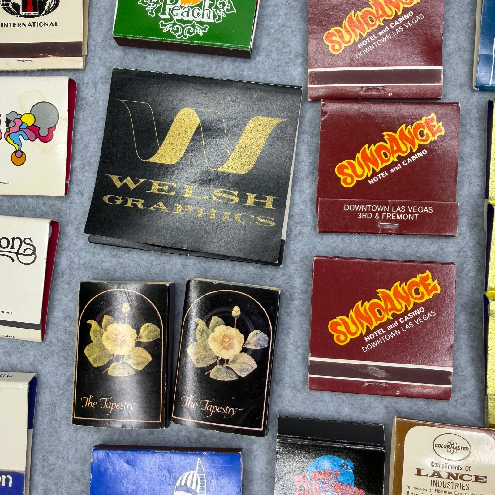Vintage Matchbook Matches Lot 25 – Hotels Casinos Restaurants California