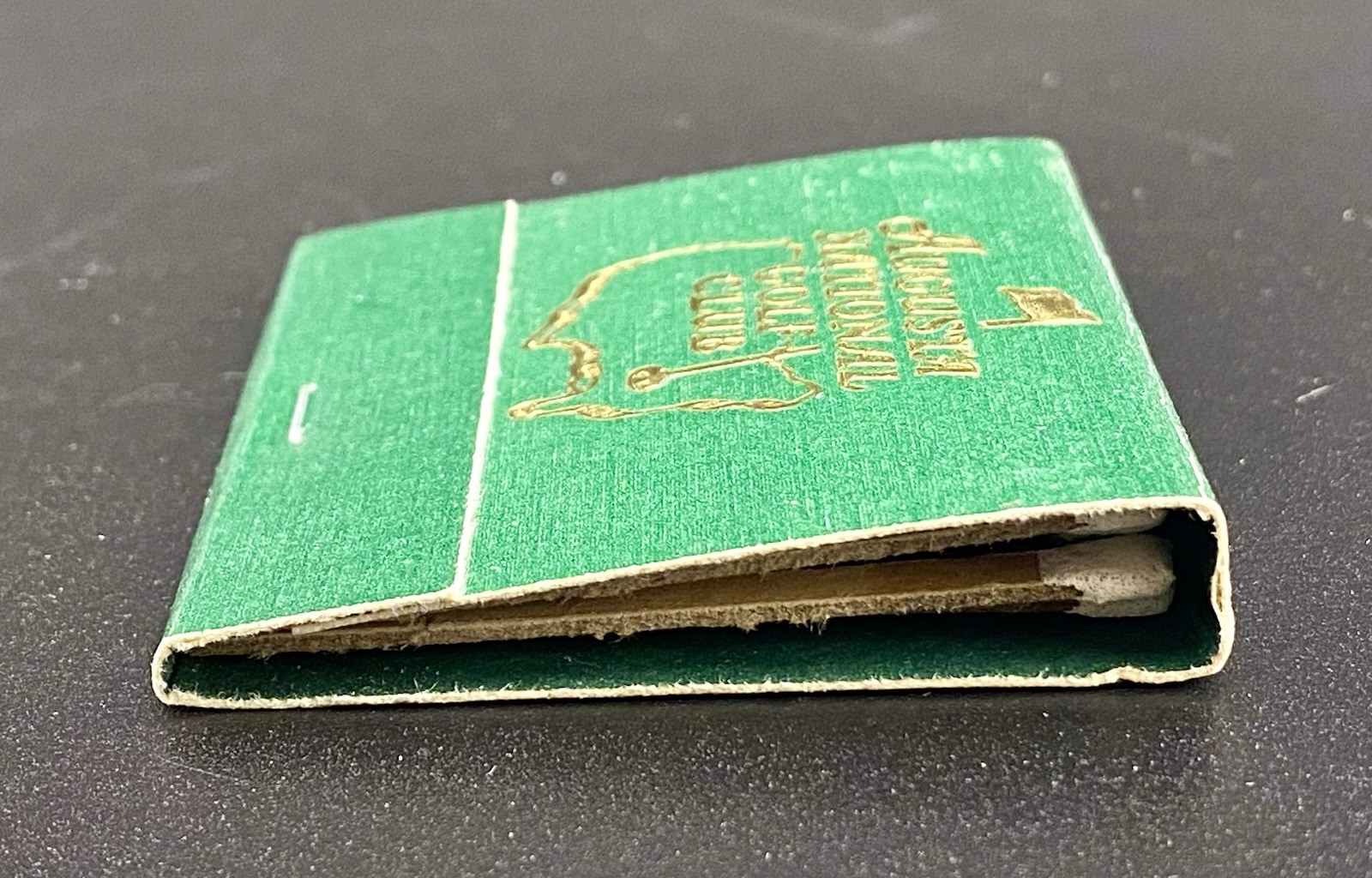 VTG Members Only Augusta National Golf Club Green Matchbook, New Old Stock.
