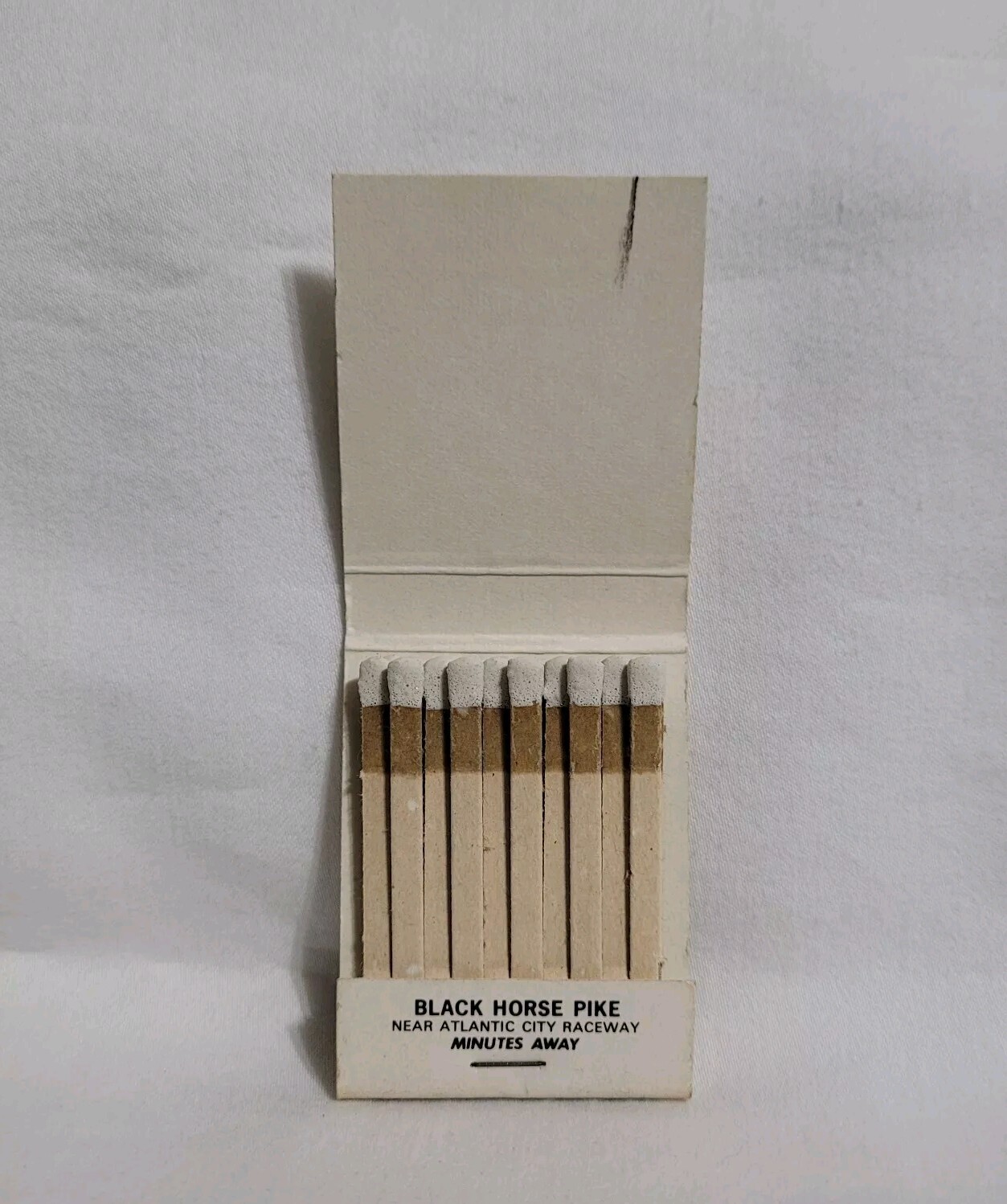 Vintage Matchbook Zaberer’s Restaurant Black Horse Pike New Jersey Advertising