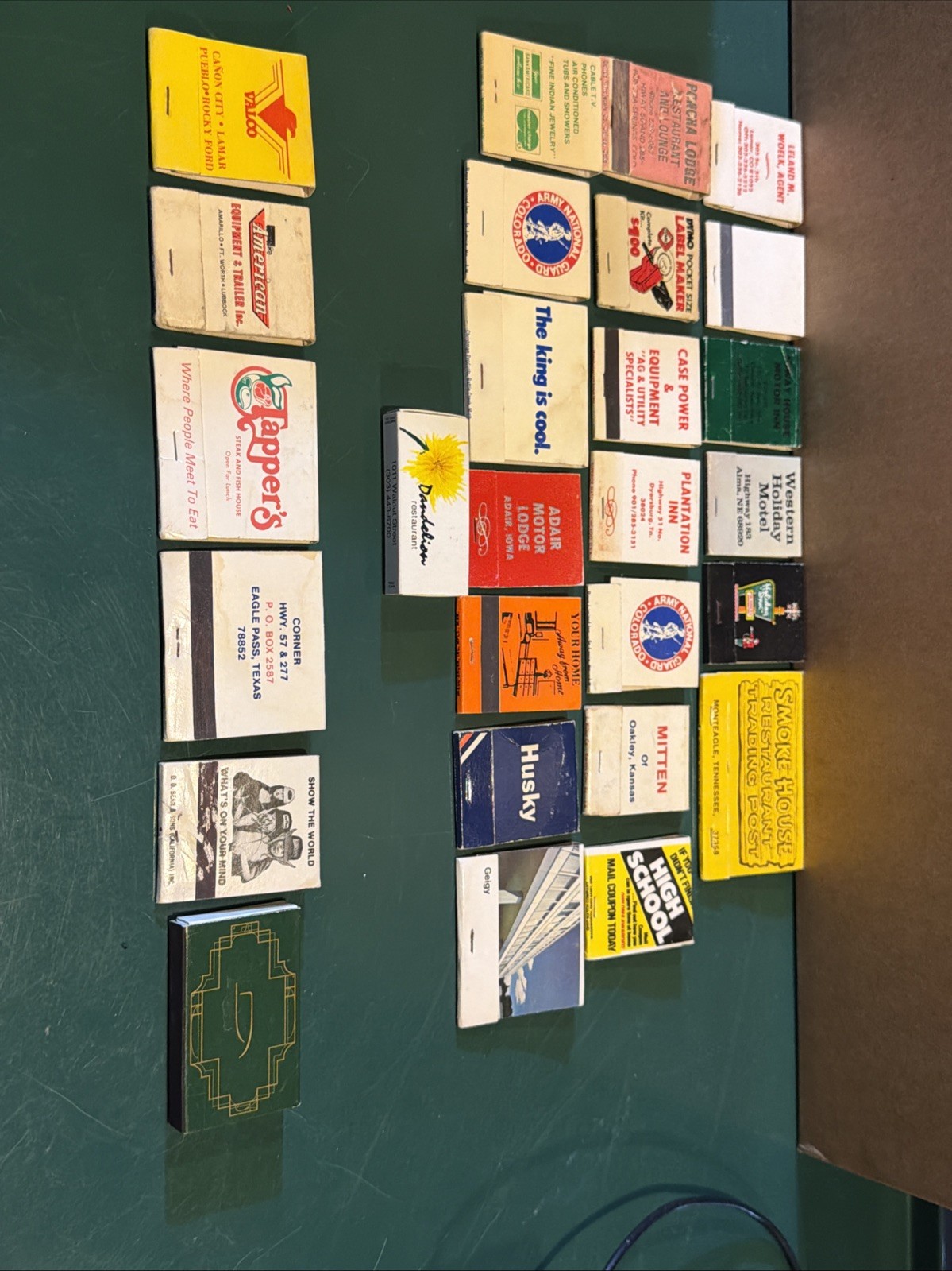 Vintage Matchbooks Lot Of 25+ Various Subjects,