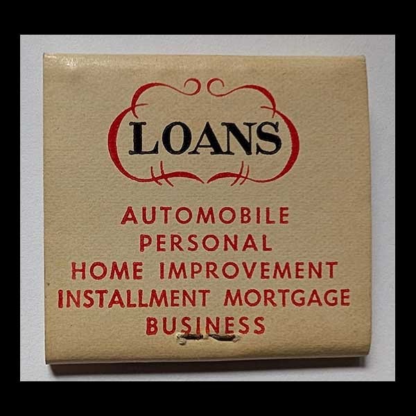 Feature Matchbook Full Book First State Bank – Drive-In Banking